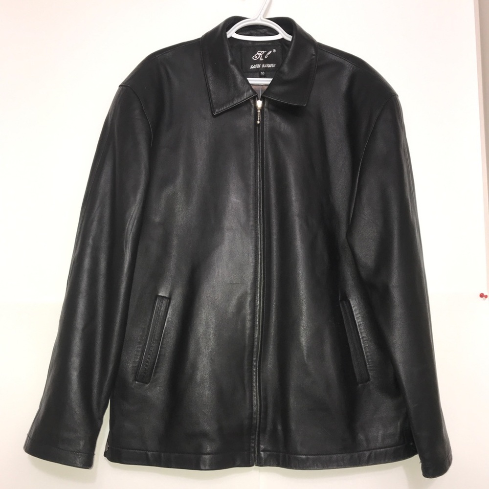 Miliano Soft Leather Dark Brown Zip Up Trench Coat
